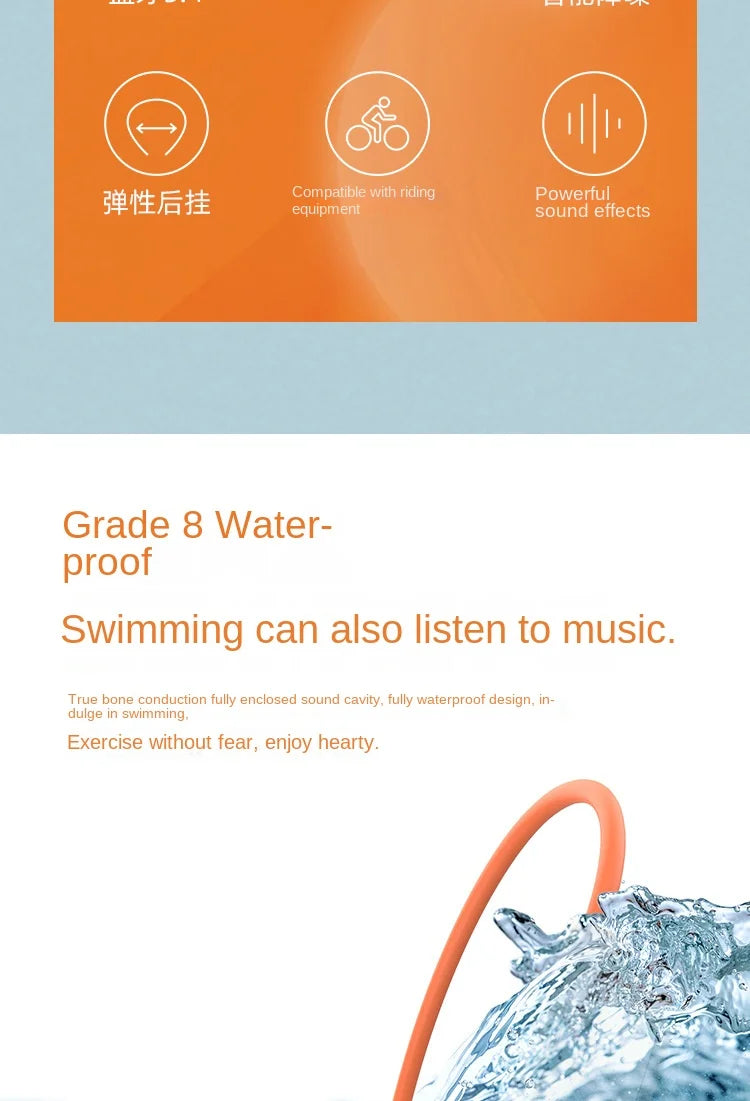 Submerged X7 Pro — Bone Conduction Headphones
