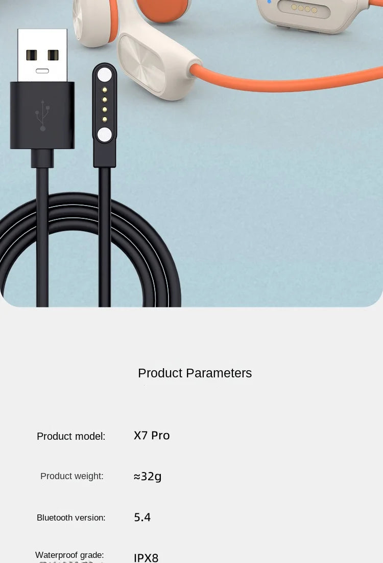 Submerged X7 Pro — Bone Conduction Headphones