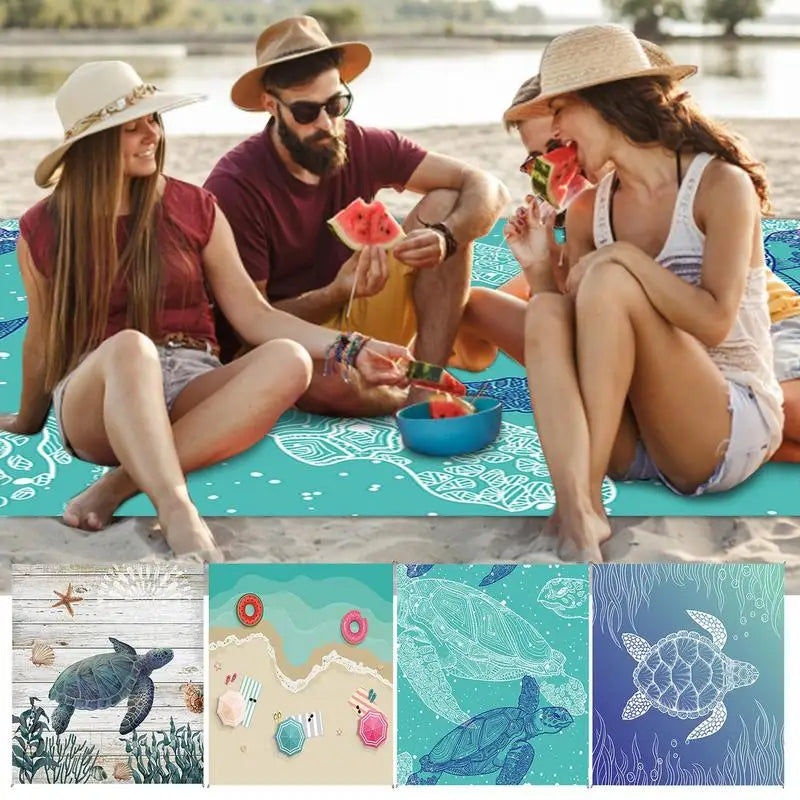 Submerged Foldable Waterproof Beach & Picnic Mat
