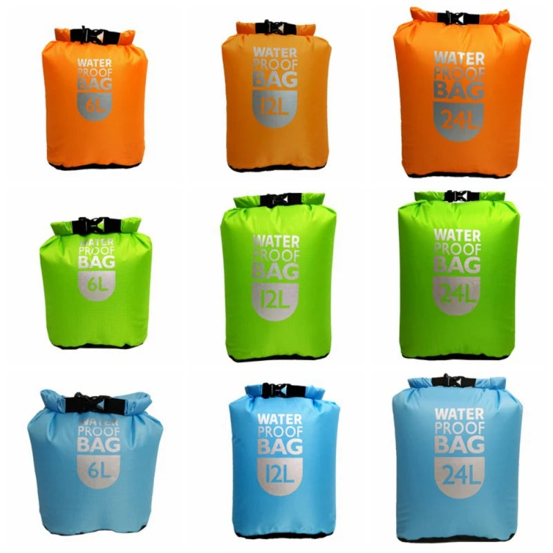 Submerged Waterproof Dry Bag — 6L / 12L / 24L