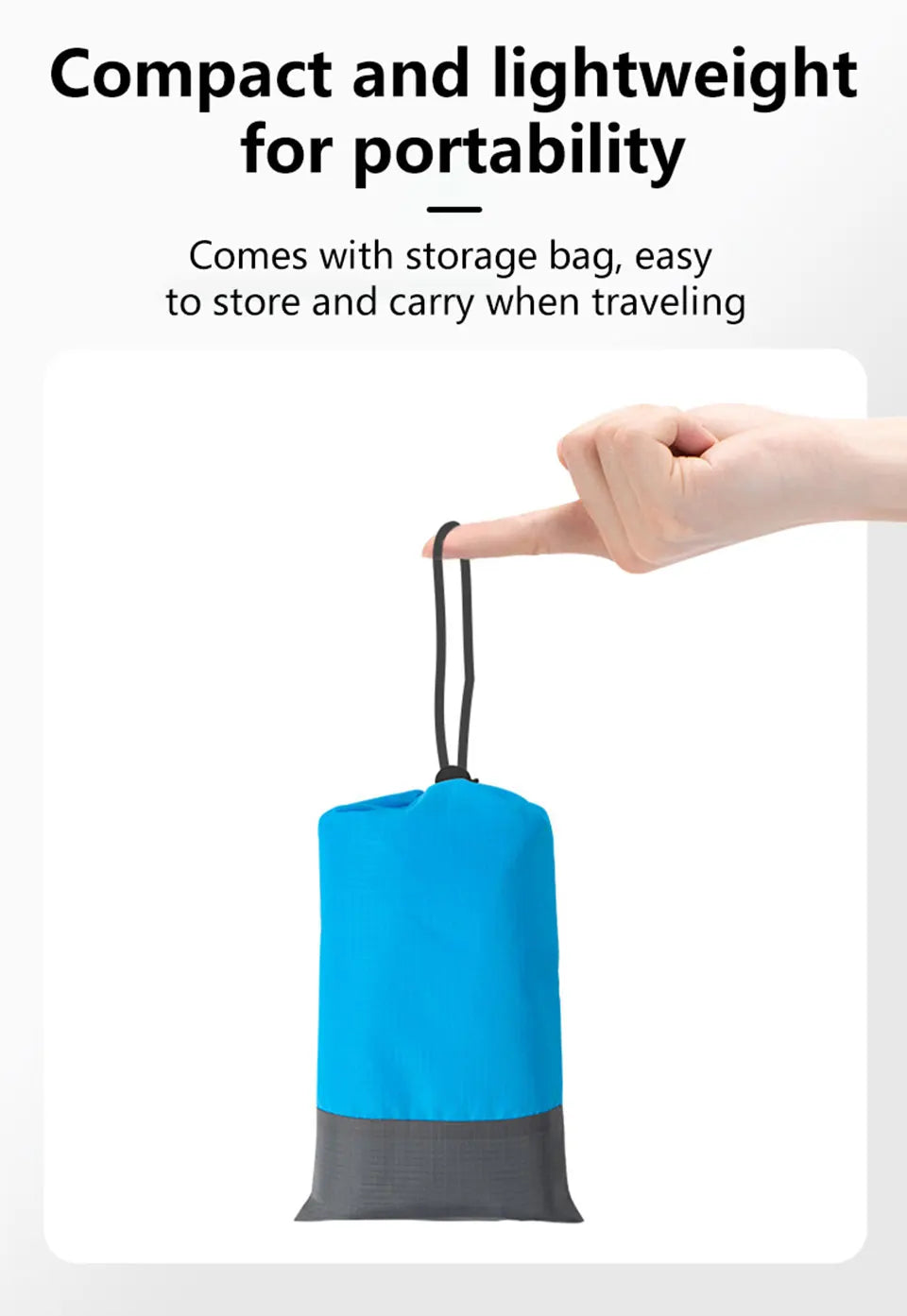 Submerged Sandproof Beach Mat — XL (200×210cm)