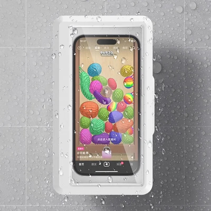 Submerged Waterproof Shower Phone Mount