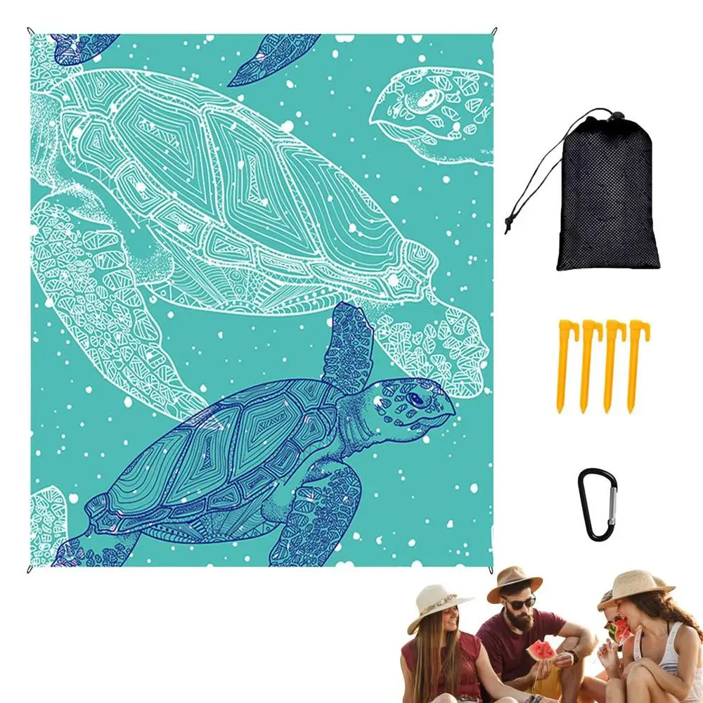 Submerged Foldable Waterproof Beach & Picnic Mat