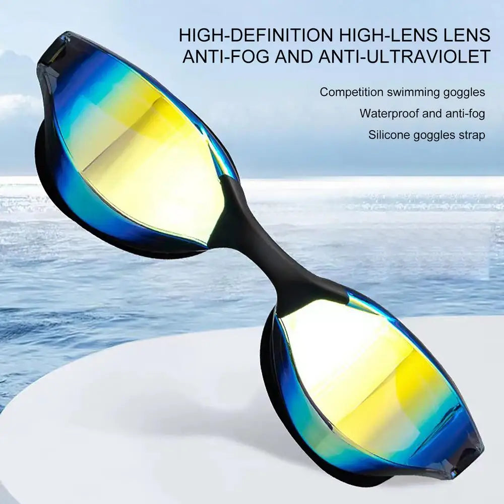 Submerged Pro Swim Goggles — UV & Anti-Fog