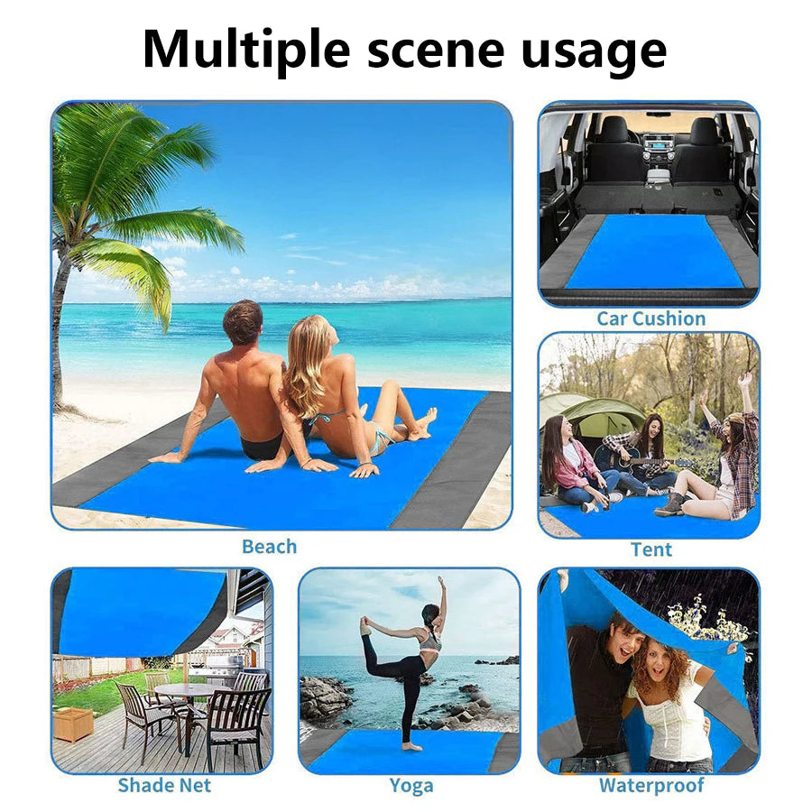 Submerged Sandproof Beach Mat — XL (200×210cm)
