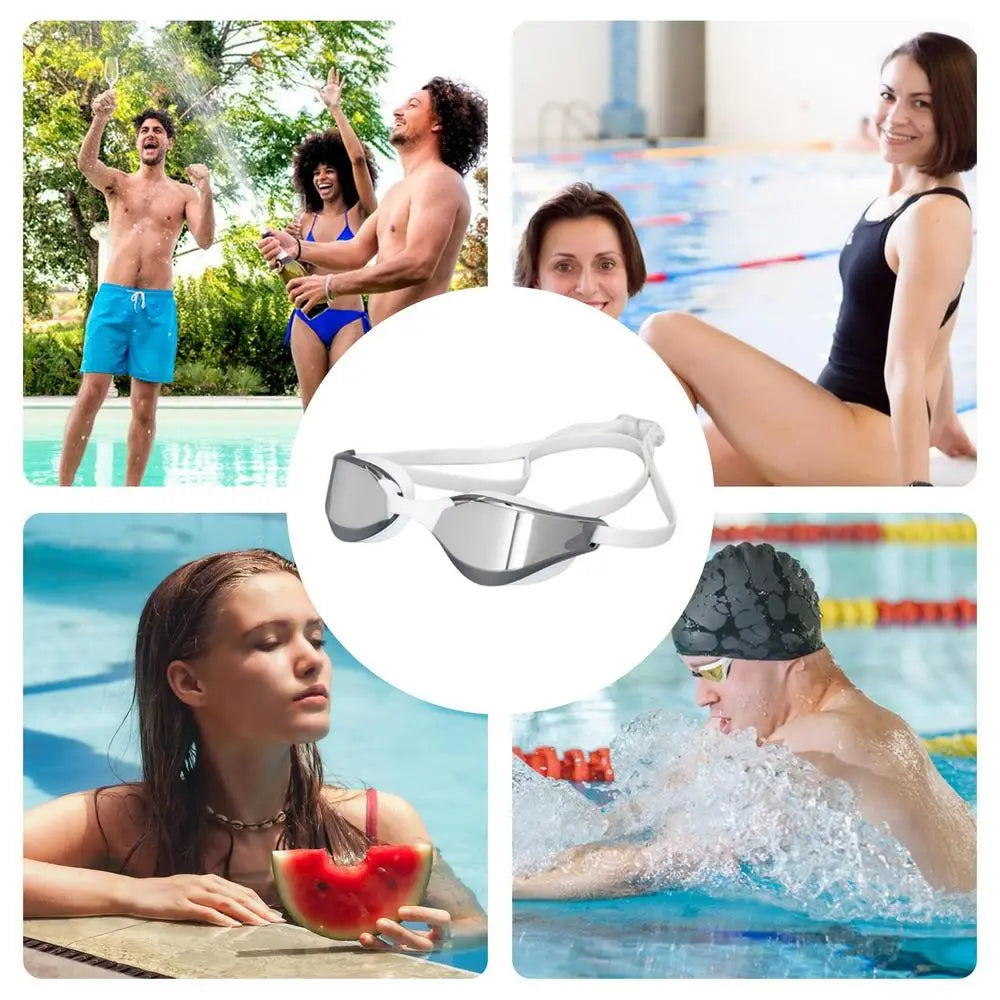 Submerged Pro Swim Goggles — UV & Anti-Fog