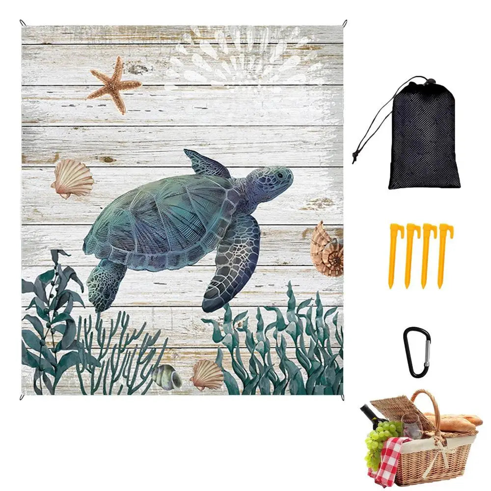 Submerged Foldable Waterproof Beach & Picnic Mat