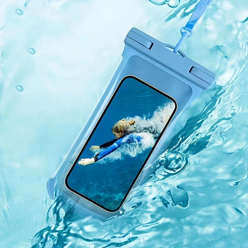 Submerged Waterproof Phone Pouch — Up to 8"