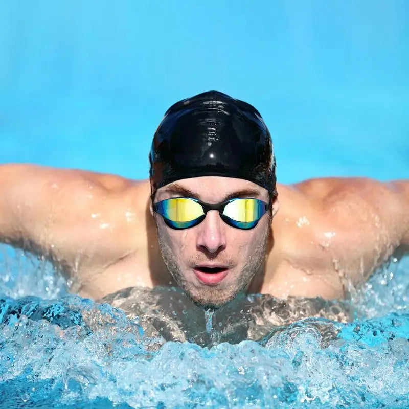 Submerged Pro Swim Goggles — UV & Anti-Fog