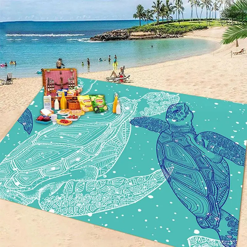 Submerged Foldable Waterproof Beach & Picnic Mat