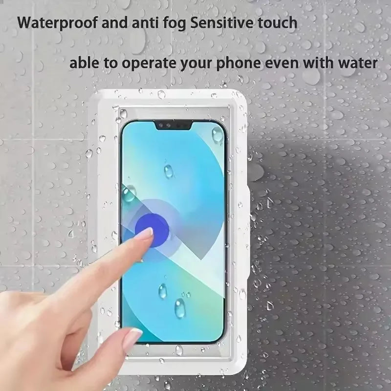 Submerged Waterproof Shower Phone Mount