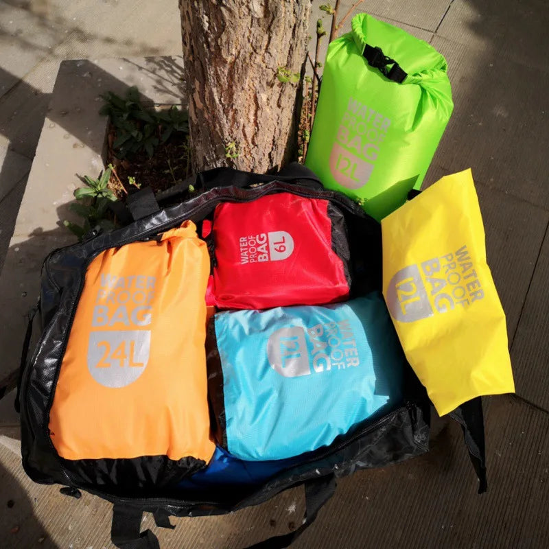 Submerged Waterproof Dry Bag — 6L / 12L / 24L