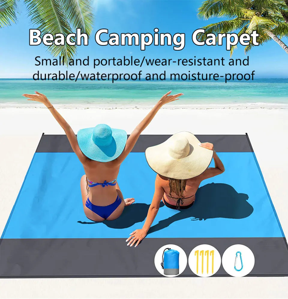 Submerged Sandproof Beach Mat — XL (200×210cm)